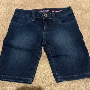 The Children's Place Dark Blue Skimmer Shorts